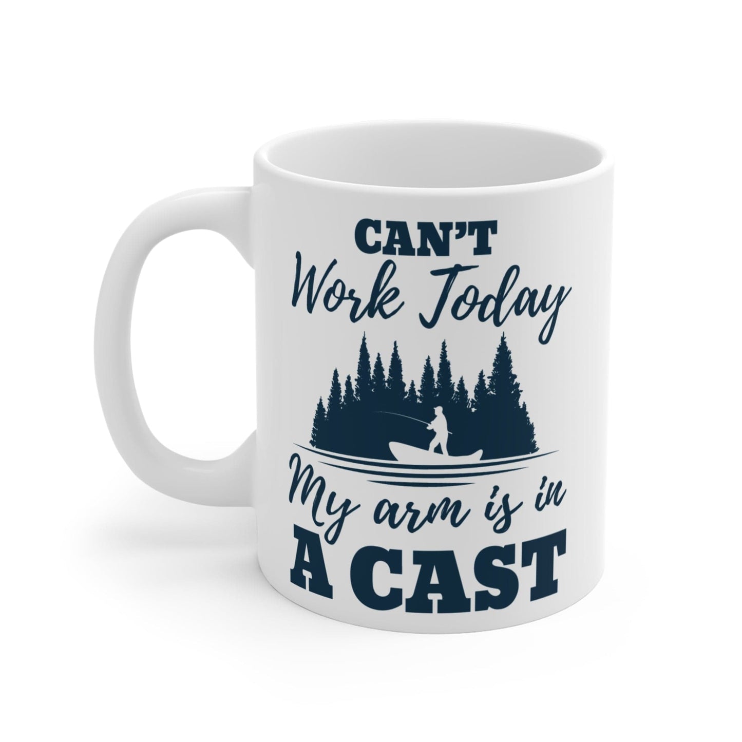 Printify Mug 11oz "Arm Is In A Cast" 11oz Coffee Mug