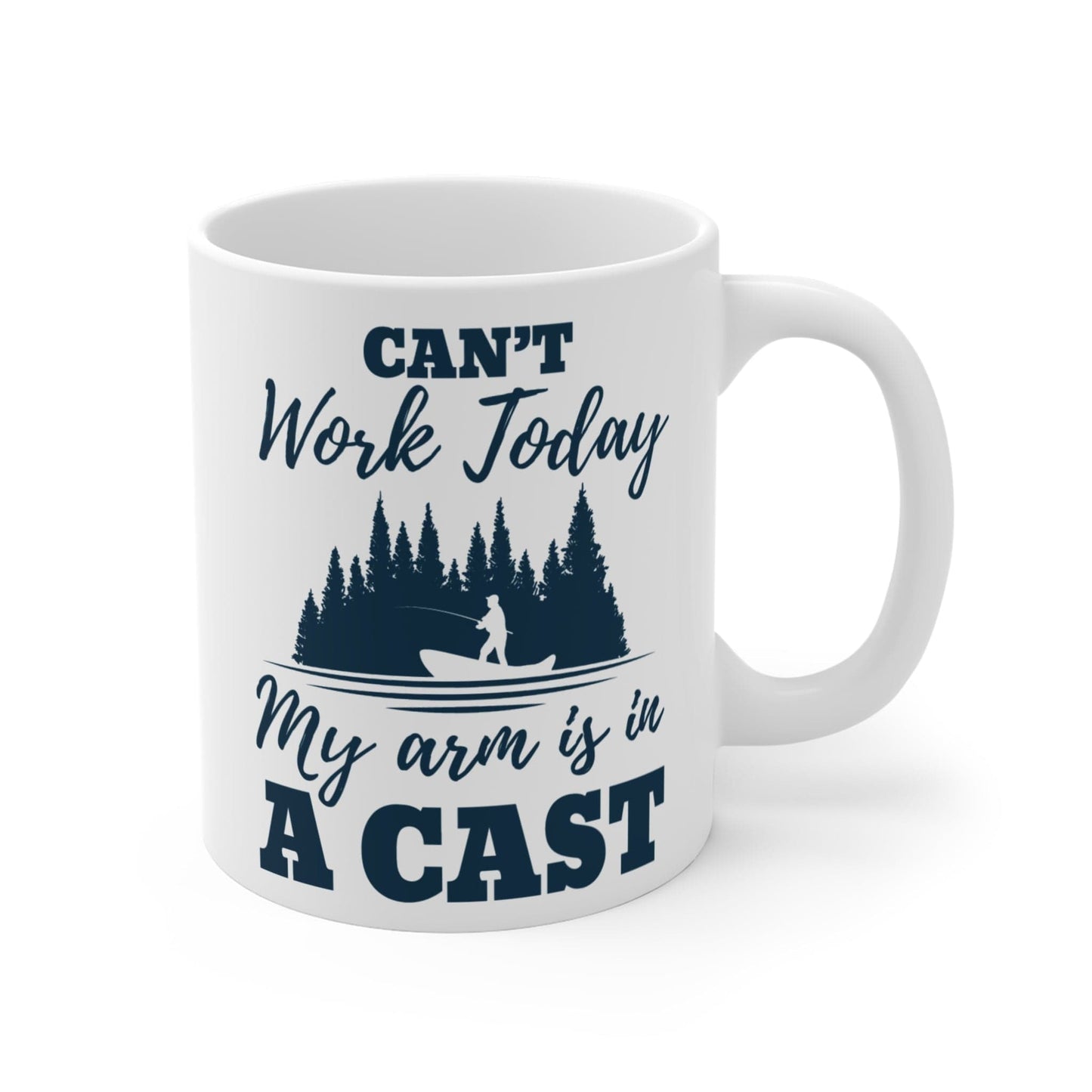 Printify Mug 11oz "Arm Is In A Cast" 11oz Coffee Mug