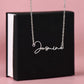 ShineOn Fulfillment Jewelry Name Necklace - Signature Style